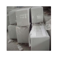 Panneaux muraux en marbre blanc pur Vietnam Crystal Marble 40x40