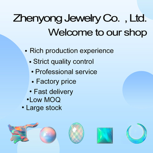 Prezzo all'Ingrosso OLP301 Aurora <span class=keywords><strong>Opal</strong></span> Gemme Sintetiche Verde Scuro Perline di Opale Nebulosa - Product Image 4