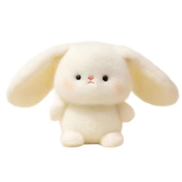 Boneka Gajah Kecil Teman Meja Grosir, Mainan Plush, Penenang, Teman Belajar Anak, Bahan Lembut Kapas PP