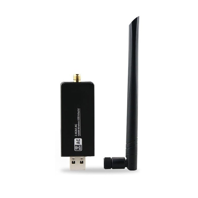 RTL8812AU Chipset 5GHz 1200Mbps WiFi Adapter USB 3.0 Wireless Network Card + 5dbi antenna For Windows 7/8/10/kali Linux