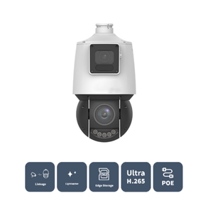 Uniview yeni ipc 4MP + 4MP Lighthunter çift lensli ağ PTZ kamera IPC94144SR-X25-F40C-NB - Product Image 6
