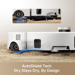 Robot aspirateur et serpillière Mova Z60 Ultra Roller <span class=keywords><strong>SA</strong></span>, aspiration <span class=keywords><strong>de</strong></span> 26 000 Pa, nettoyage à l'eau chaude &amp;   Rouleau extensible, tout-en-un, mains libres - Product Image 4
