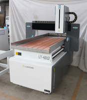 Routeur CNC de petite taille avec zone de travail de 600*1200 mm, 3030 4040 6060 6090, mini fraiseuse CNC pour la fabrication de moules, pour le bois et l'aluminium