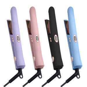 Lisseur professionnel en titane ; Technologie infrarouge, plaque plate à clip ; Peigne chauffant électrique de haute qualité. - Product Image 4