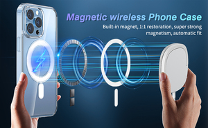 Custodie per Telefono di Lusso in Acrilico <span class=keywords><strong>Trasparente</strong></span> Antiurto con Chiusura Magnetica, Vendita all'Ingrosso, per 16 Pro Max 17Air 15 14 13 <span class=keywords><strong>Mini</strong></span> <span class=keywords><strong>12</strong></span> 11 XR XS Max - Product Image 2