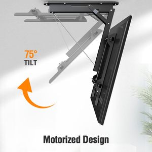 Support <span class=keywords><strong>TV</strong></span> motorisé, support mural motorisé pour téléviseur 90 pouces, écran électronique rabattable, support de <span class=keywords><strong>plafond</strong></span> motorisé rotatif pour <span class=keywords><strong>TV</strong></span> - Product Image 6