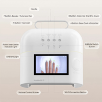 Machine à ongles intelligente ONAIL AI, lampe à ongles PROMAX 109 LED, batterie de haute qualité, séchage rapide sans douleur, 2 fois plus rapide, sécheuse UV LED de salon SUNX PRO SUNX 1