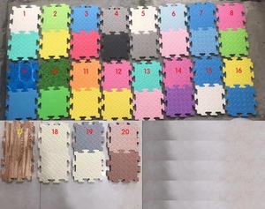 Trắng Màu Hồng Màu Xanh Màu Be Interlock <span class=keywords><strong>Non</strong></span>-Slip EVA Bọt Gạch Mềm Chơi Mat Cho Trong Nhà/Ngoài Trời Sân Chơi Trẻ Em Phòng Tập Thể Dục Bên & Bò Thuê - Product Image 6