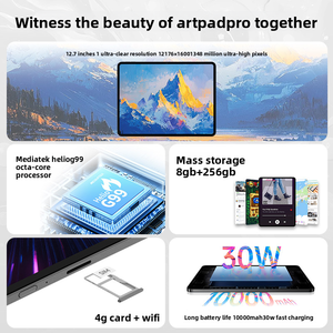 <span class=keywords><strong>Tablette</strong></span> professionnelle Artpad Pro 2K ultra-large 12,7 <span class=keywords><strong>pouces</strong></span> avec écran <span class=keywords><strong>tactile</strong></span> Android <span class=keywords><strong>15</strong></span>, charge rapide 30W, 8 Go de RAM et 256 Go de stockage - Product Image 5