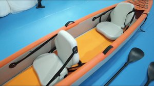 Nouveau Offre Spéciale 2 personne <span class=keywords><strong>Hydro</strong></span>-<span class=keywords><strong>Force</strong></span> Lite-rapide X2 GONFLABLE Kayak Ensemble Bateau - Product Image 3