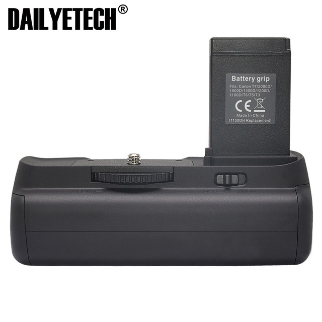 BG-E10 Vertical Battery Grip for Canon EOS 2000D 1500D 1100D 1200D 1300D /Rebel T3 T5 T6 Camera Work with LP-E10 Battery