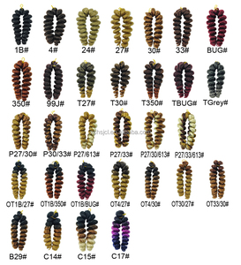 Extensions de <span class=keywords><strong>cheveux</strong></span> synthétiques ondulés de 12 pouces, soyeux et bouclés, pour tresses torsadées, boucles courtes et profondes, style bouclé italien pour l'été - Product Image 1