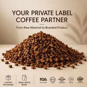 <span class=keywords><strong>Café</strong></span> en poudre <span class=keywords><strong>lyophilisé</strong></span> de qualité supérieure, granulés instantanés, OEM/Marque privée, service alimentaire commercial, cristaux à haute solubilité - Product Image 5