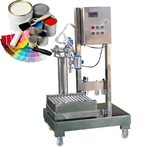 Car paint filling equipment Small bottle ink filling machine paint manufacturing equipment