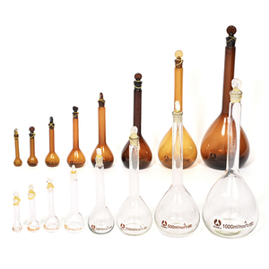 Tianlian 3.3 זכוכית בקבוק מדידה עם הצמד כובע 50ml-2L pycnometer כיתת ורוסיליקט ברור או ענבר מעבדה נפח בקבוק - Product Image 6