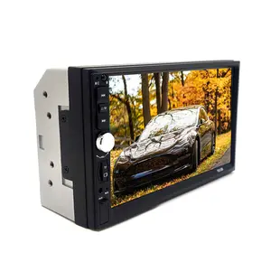 רכב Rad 2 דין רכב רדיו 7 "Hd Autoradio מולטימדיה נגן 2din מגע מסך אוטומטי אודיו לרכב סטריאו Mp5 usb Tf Fm מצלמה