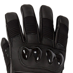 Guantes de Motociclismo Deportivos con Diseño de Dedos Completos, Transpirables, Resistentes al Viento, de Cuero Genuino, Protección para las Manos - Product Image 4