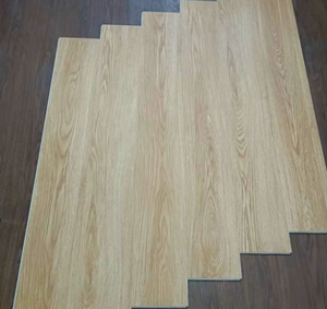 Suelo SPC de 8mm color nogal oscuro, resistente al moho y al agua, sistema de clic, ideal para villas y salas de estudio, ¡en oferta! - Product Image 1
