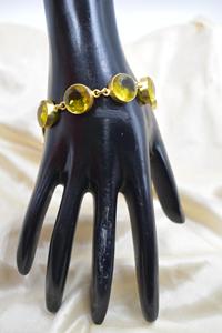 Ensemble de bijoux tendance, nouveau bracelet en or plaqué avec pierres de designer pour filles et femmes, prix de gros - Product Image 2