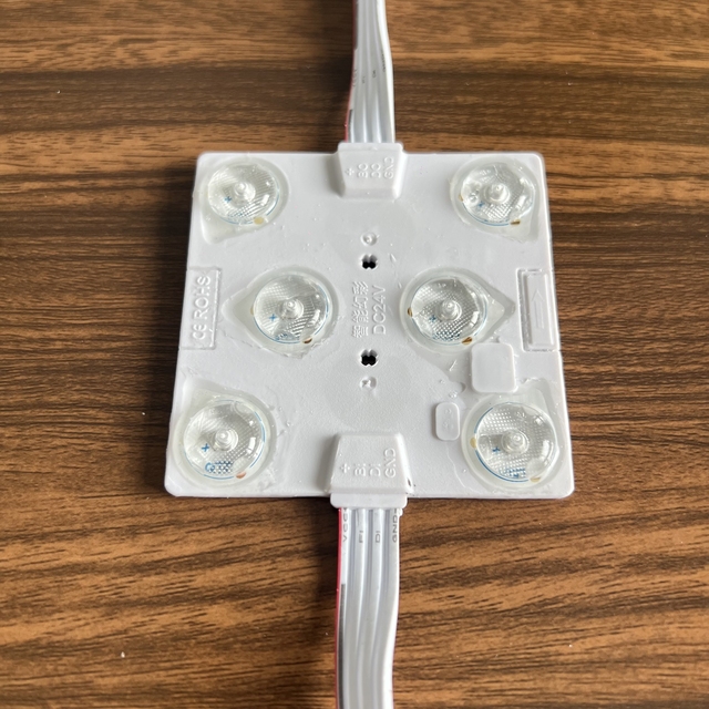 High-Temperature LED 6LED Modules DC24V Addressable 16703 IC RGB Advertising IP44 Ra80 3-Year Warranty