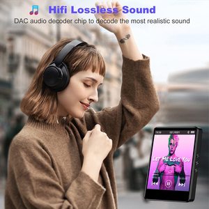 Reproductor de Música MP3 Deportivo Inalámbrico HiFi de 64 GB con Sonido sin Pérdidas, Compatible con Bluetooth, Admite Tarjetas TF de hasta 128 GB - Product Image 2