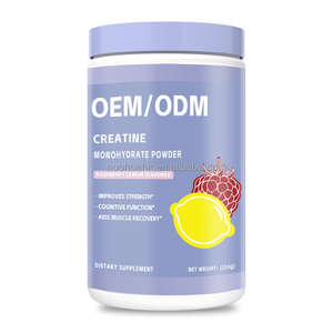 Creatina Monohidrato en Polvo OEM ODM, Sabor Frambuesa y Limón, Natural, 254g, Suplemento Dietético para Adultos, Suplemento para Fitness, 5g-10g por Porción - Product Image 3