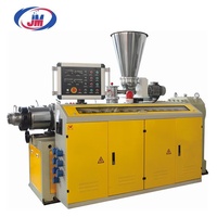 Machine d'extrusion de plastique UPVC Extrudeuse à double vis conique en PVC