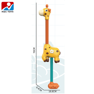 Pomme de douche girafe à angle réglable à 360 degrés, <span class=keywords><strong>jouet</strong></span> de douche à circulation d'eau pour enfants, jeu d'eau pour salle de bain - Product Image 5