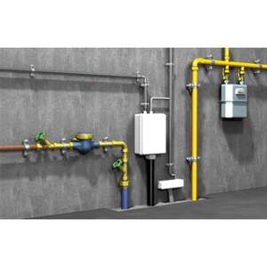 Collier de tuyau en acier CPS-V Fischer avec bouchon et vis, 3/8 "-4" (20 sacs) - Product Image 3