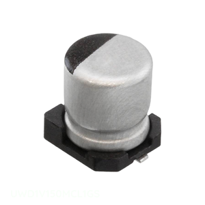 ตัวเก็บประจุแบบติดบนพื้นผิว UWD1V150MCL1GS 15 ยูเอฟ อลูมิเนียม 15UF 20% 35V SMD - Product Image 1