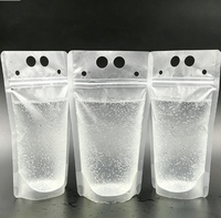 Prix d'usine – Sachet d'emballage en plastique givré avec bec verseur pour jus, boissons et boissons froides