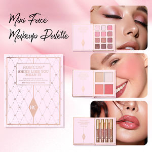 NUEVO Libro <span class=keywords><strong>de</strong></span> <span class=keywords><strong>Maquillaje</strong></span> <span class=keywords><strong>de</strong></span> Tres Capas, Paleta <span class=keywords><strong>de</strong></span> <span class=keywords><strong>Maquillaje</strong></span> Mate, Contorno, Iluminador, Sombra <span class=keywords><strong>de</strong></span> Ojos, Todo en UNO, Labial - Product Image 1