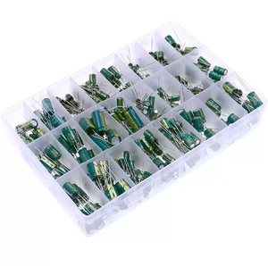 Kit de Surtido de 460 Condensadores Electrolíticos Radiales de Aluminio de Alta Frecuencia, 24 Valores de 0.1μF a 1000μF (6.3V-<span class=keywords><strong>50V</strong></span>) con Caja - Product Image 6