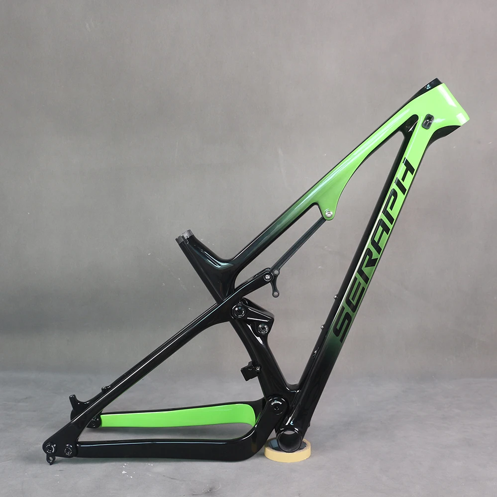 SERAPH NWE Full Suspension MTB Carbon Frame XC Carbon