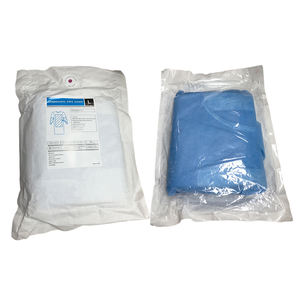 Livello 3 camice isolante chirurgico tuta monouso blu medico paziente Non Sterile EOS disinfettante tipo SMS camice medico PP PE - Product Image 3