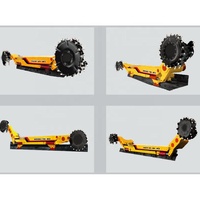 Foreuse de puits haute capacité avec moteur et pompe de boîte de vitesses, alimentée au diesel, profondeur de forage max. 100 m, composants basse tension