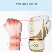 Guantes de Boxeo KKN en Stock para Niños, Guantes de Boxeo para Entrenamiento con Saco de Arena Sanda, Transpirables, Amortiguadores de Impactos, Guantes de Boxeo Winning