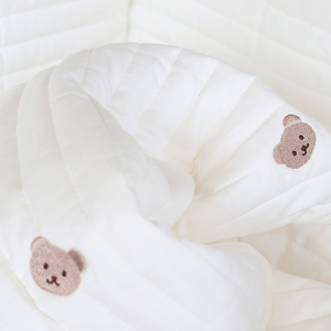 <span class=keywords><strong>Couverture</strong></span> de <span class=keywords><strong>lit</strong></span> en coton biologique SeaMind avec impression en silicone de dessins animés <span class=keywords><strong>pour</strong></span> nouveau-nés, drap de <span class=keywords><strong>lit</strong></span> <span class=keywords><strong>pour</strong></span> <span class=keywords><strong>maternelle</strong></span>, cadeau <span class=keywords><strong>pour</strong></span> bébé, modèle SMCS7011 - Product Image 4