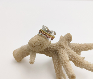Anillos Giratorios de Plata de Ley 925, Anillos Giratorios Antiestrés, Joyería de Plata, Anillos de Promesa para Mujer, Hechos a Mano - Product Image 3