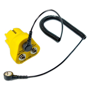 Cable de puesta a tierra ESD con resistencia de 1 megaohmio para uso en control de ESD - Product Image 1