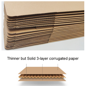 Cajas de cartón corrugado Morsun Kraft Cajas de correo pequeñas <span class=keywords><strong>Caja</strong></span> de cartón reciclable <span class=keywords><strong>Cubo</strong></span> para envío y embalaje - Product Image 3
