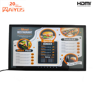 15.6 inch thương mại màn hình cảm ứng android11 2 + 32GB tất cả trong một máy tính bảng màn hình LCD Màn Hình Xe Buýt hoặc xe hiển thị quảng cáo hiển thị - Product Image 2