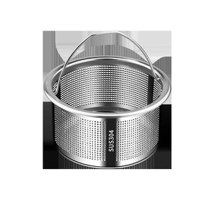 304 Stainless Steel Sink Drain <b>Strainer</b> with Handle, Anti-clog Filter <b>Mesh</b> for Kitchen Sink, Wash Basin & Floor Drain - Product Image 3