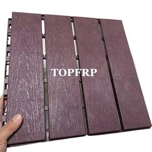 Azulejo de cubierta de WPC compuesto para exteriores, tablero de balcón DIY, azulejos de Wpc, cubierta - Product Image 3