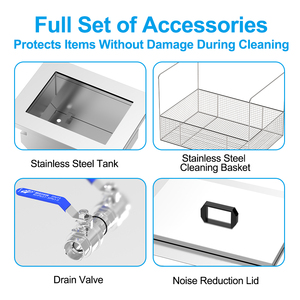 Granbo Nhà cung cấp công nghiệp siêu âm sạch hơn cho khối động cơ Carbon Xi lanh đầu Bộ chế hòa khí turbo tăng áp DPF Máy làm sạch - Product Image 2