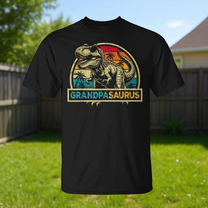 Camiseta a juego para la familia Grandpasaurus T Rex Dinosaur Grandpa Saurus - Product Image 3