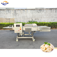 Chaîne de production de chips de banane personnalisée avec épluchage, découpe, séchage et enrobage au sucre, en acier inoxydable 304, 500 kg, pour usine de transformation de fruits
