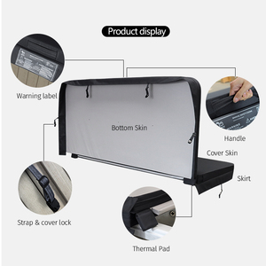Copertura impermeabile per vasca idromassaggio eps <span class=keywords><strong>spa</strong></span> copertura isolante universale per vasca idromassaggio per esterno - Product Image 5
