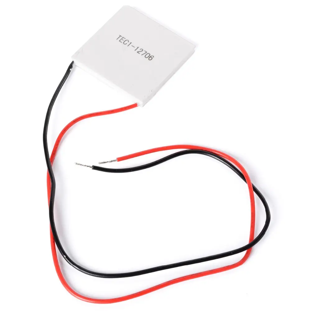 TEC1-12706 High Low Temperature Power Generation Heatsink Thermoelectric Cooler Peltier Cooling Plate Panel Module 12V 60W