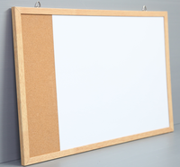 Tableau blanc magnétique en liège souple planificateur babillard Plan hebdomadaire calendrier mural liège blanc 2 en 1 tableau d'affichage